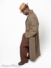 Load image into Gallery viewer, Brown Plaid Coat(Korean Style)