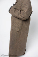 Load image into Gallery viewer, Brown Plaid Coat(Korean Style)