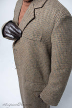 Load image into Gallery viewer, Brown Plaid Coat(Korean Style)