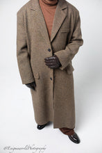 Load image into Gallery viewer, Brown Plaid Coat(Korean Style)