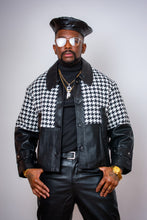 Load image into Gallery viewer, Houndstooth Splice Jacket