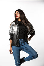 Load image into Gallery viewer, Houndstooth Splice Jacket