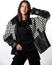 Load image into Gallery viewer, Houndstooth Splice Jacket