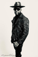 Load image into Gallery viewer, Paisley Biker style Jacket