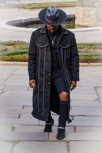 Load image into Gallery viewer, Rivet Noir Trench Coat - Pcambry