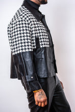 Load image into Gallery viewer, Houndstooth Splice Jacket
