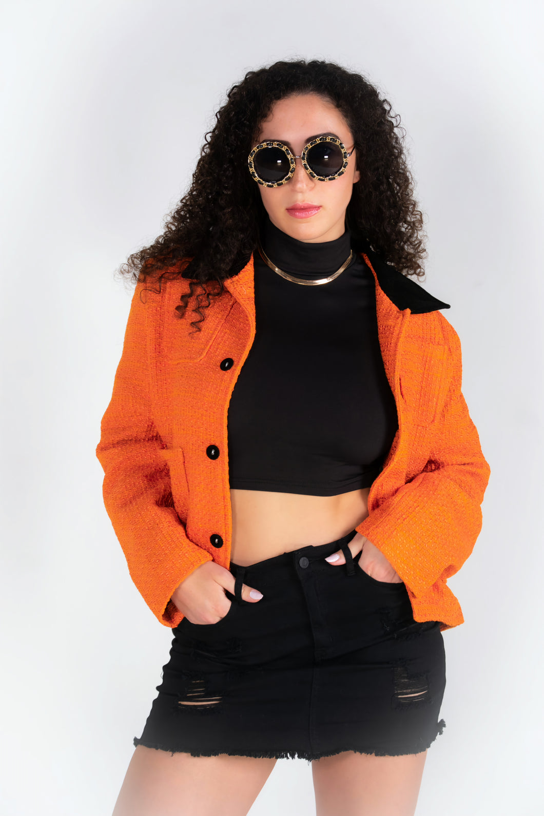 Manteau Orange