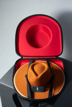 Load image into Gallery viewer, French Caramel Fedora/ Protective bag included
