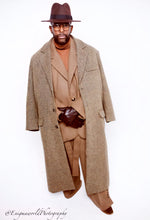 Load image into Gallery viewer, Brown Plaid Coat(Korean Style)
