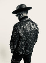 Load image into Gallery viewer, Paisley Biker style Jacket
