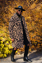 Load image into Gallery viewer, Vintage Leopard Sherpa Coat - Pcambry
