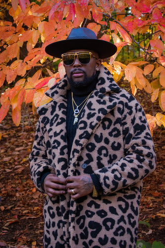 Vintage Leopard Sherpa Coat - Pcambry